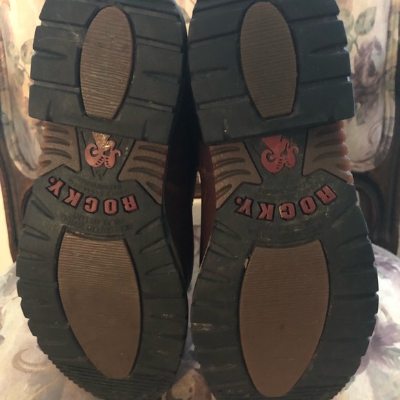Woman’s Rocky Packer Boots SZ 9 1/2 - Picture 5 of 6
